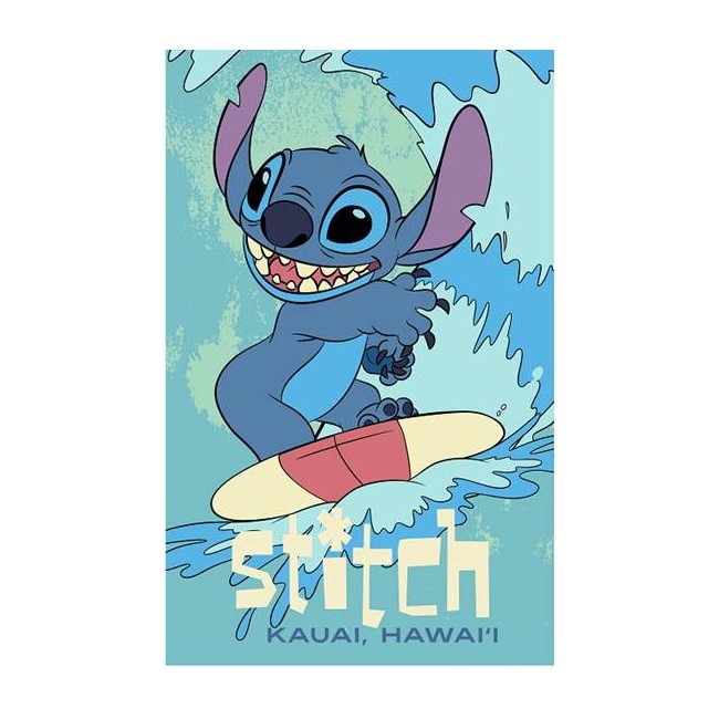 TOALLA STITCH MICROFIBRA...