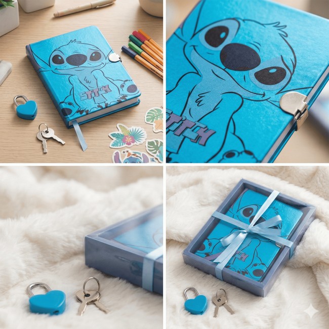 DIARIO SECRETO STITCH CON CANDADO 2