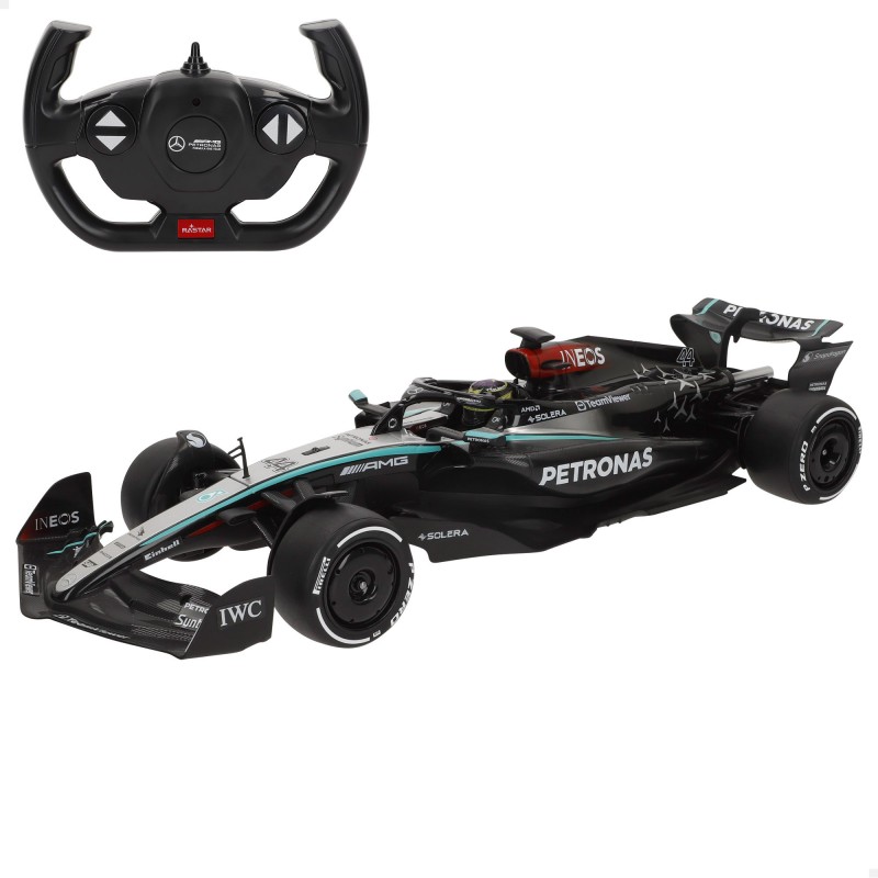 Coche radiocontrol Mercedes-AMG F1 W15 E Performance a escala 1:12 de Rastar - Réplica oficial de Fórmula 1