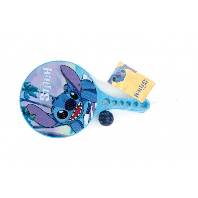 Set de palas de playa infantiles azules con diseño de Stitch Disney y pelota a juego 2