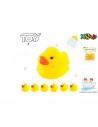 Pack 6 Patitos Goma 5 CM.