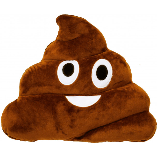 COJÍN GRANDE EMOTICONO "KK" 32 CM.